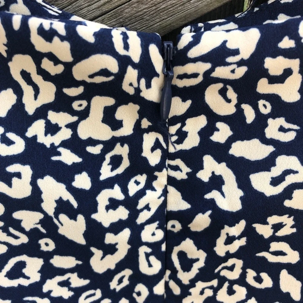 J.O.A LEOPARD PRINT COCKTAIL DRESS